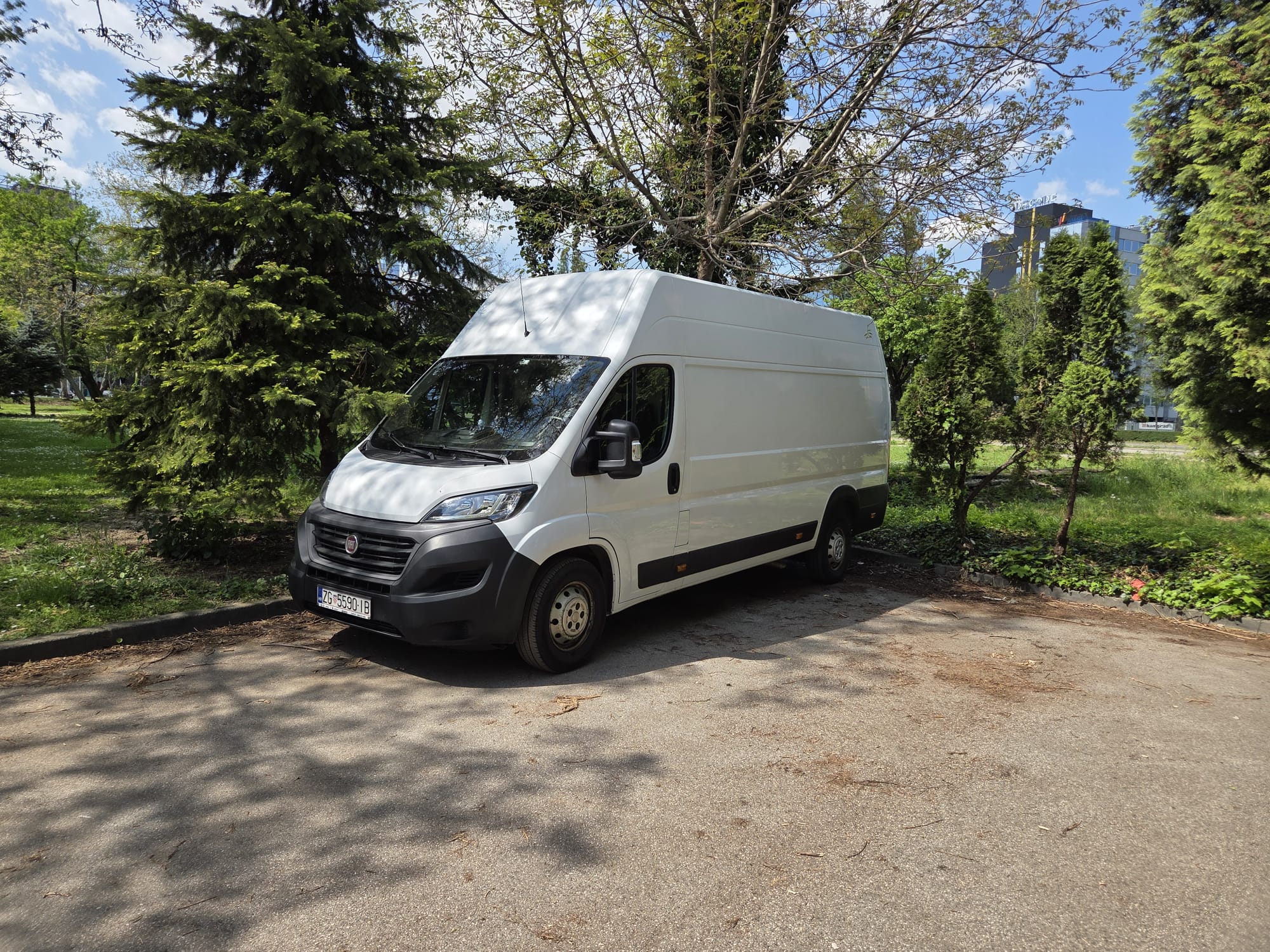 Kombi InterrUPT — Fiat Ducato, utovarni prostor